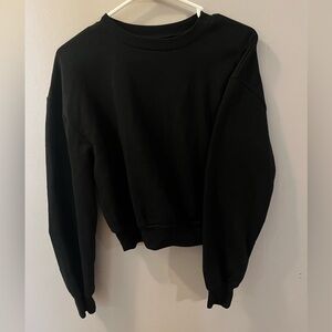 Wild Fable Black Cropped Sweater